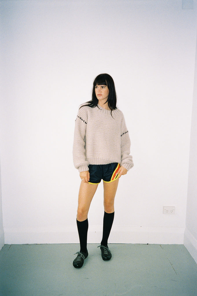 DECONSTRUCTED SWEATER GREY