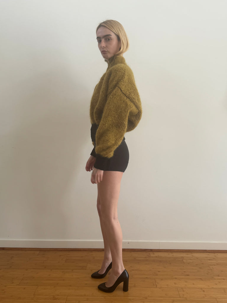 ROMA BOMBER YELLOW & BLACK