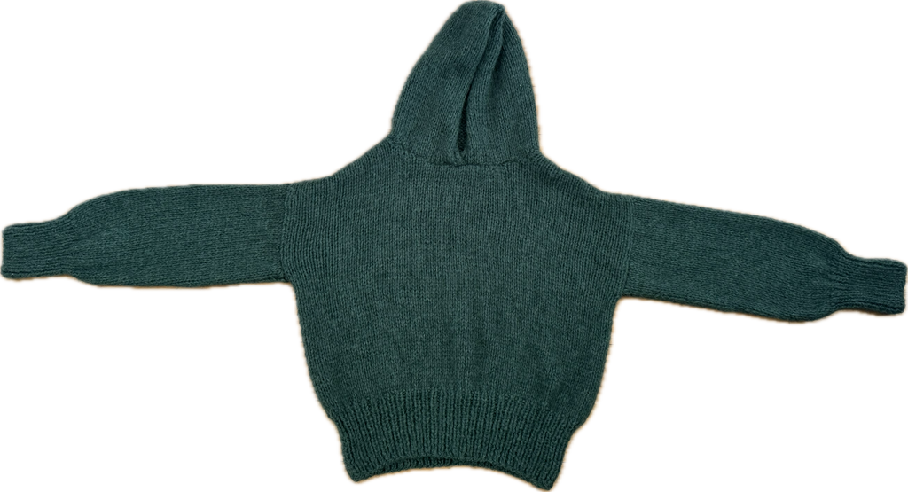 NINA HOODIE BOTTLE GREEN