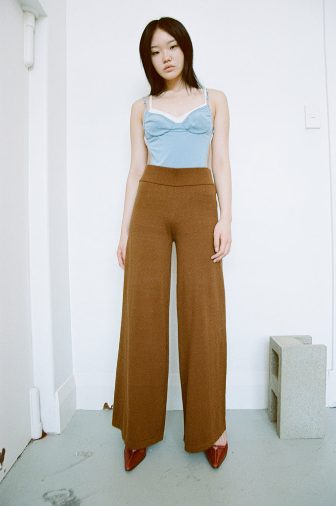 KNITTED LOUNGING PANTS